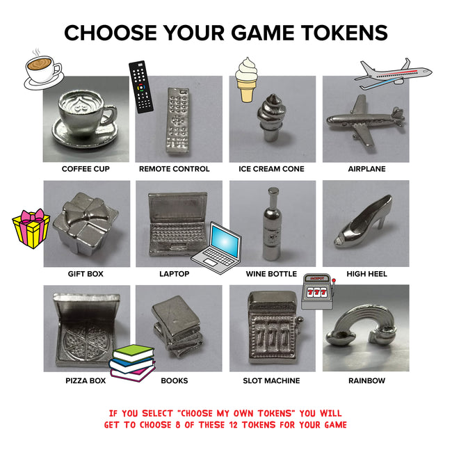 Cartoon Portrait Edition: Customopoly Board Game