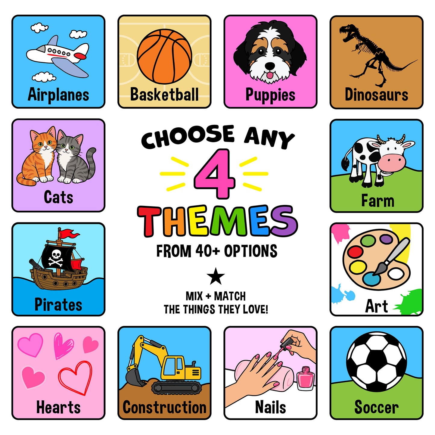 Personalized Kids Board Game (Ages 3-7)