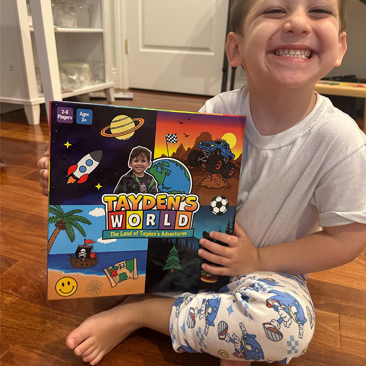 Personalized Kids Board Game (Ages 3-7)
