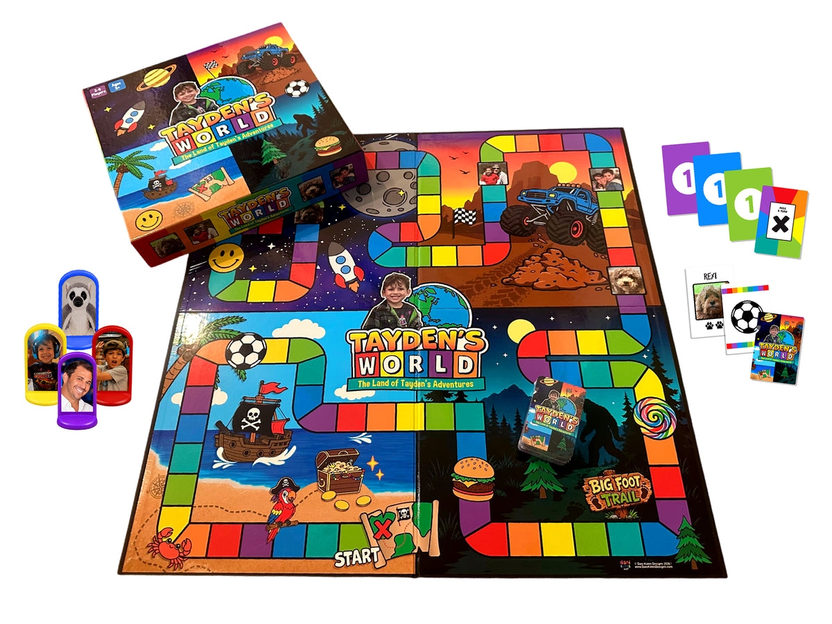Personalized Kids Board Game (Ages 3-7)