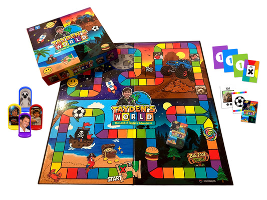 Personalized Kids Board Game (Ages 3-7)