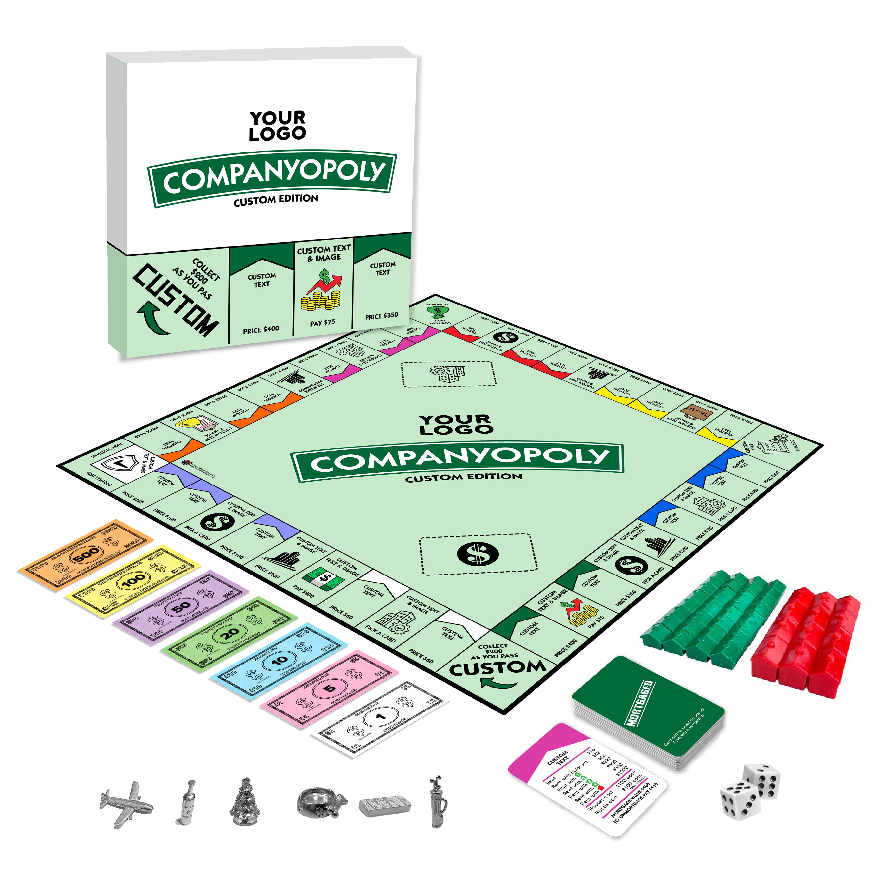 Personalized Monopoly Board Game | Dani Kates Designs