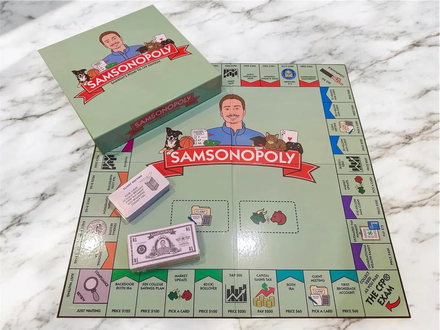 Cartoon Portrait Edition: Customopoly Board Game