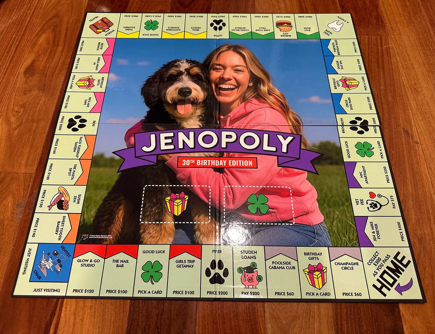 Photo Edition: Customopoly Board Game