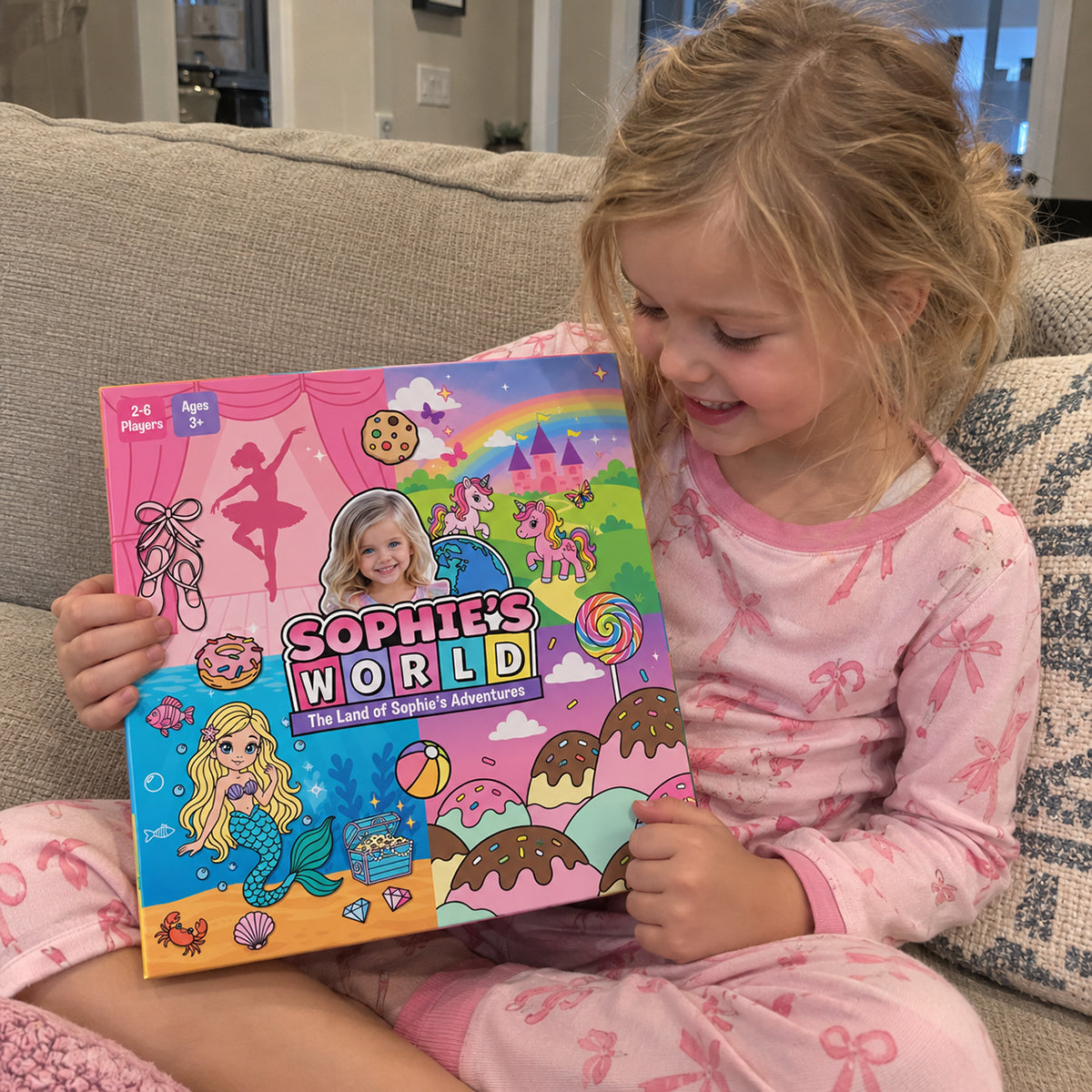 Personalized Kids Board Game (Ages 3-7)