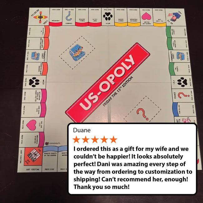 Classic Edition: Customopoly Board Game