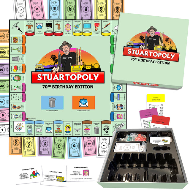 Cartoon Portrait Edition: Customopoly Board Game