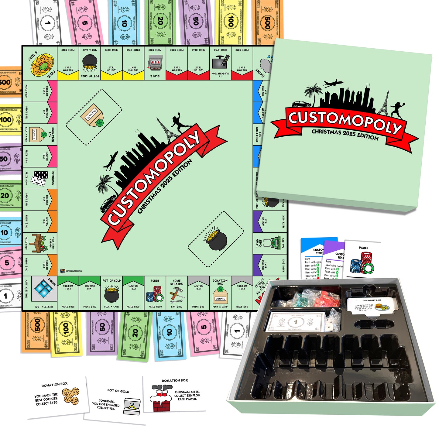 Classic Edition: Customopoly Board Game