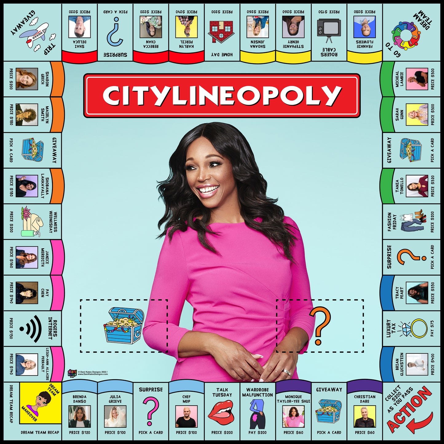 Citylineopoly AS SEEN ON Cityline hosted by Tracy Moore
