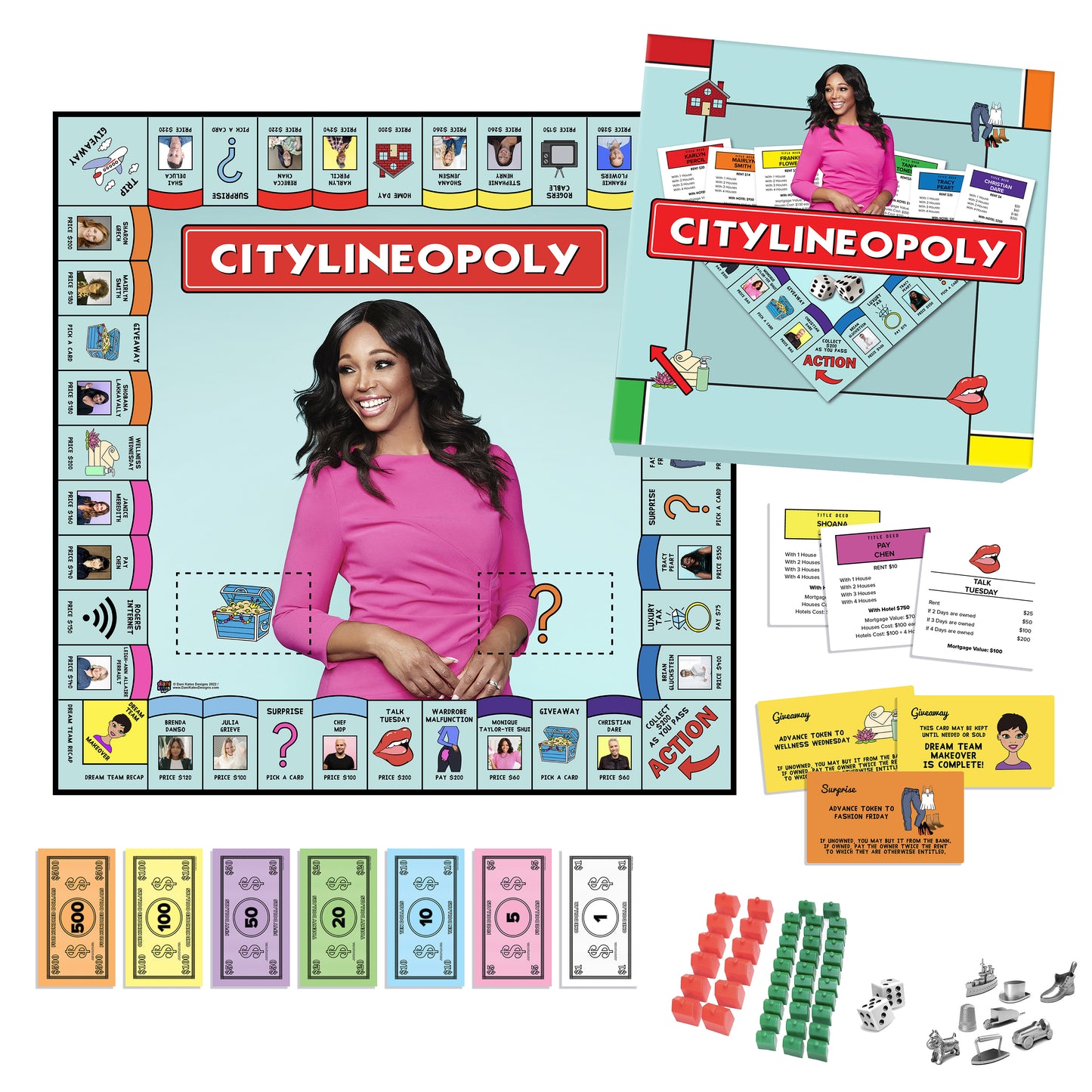 Citylineopoly AS SEEN ON Cityline hosted by Tracy Moore